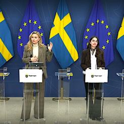 Regeringen presenterade nya förslag för att underlätta etablering av ny kärnkraft i Sverige. Foto: Regeringen