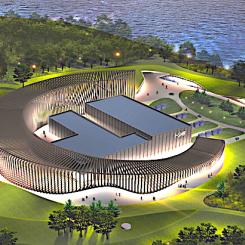 Konceptbild av Sydkoreas små modulära reaktor i-SMR som utvecklas av KHNP och KAERI. Bild: KHNP