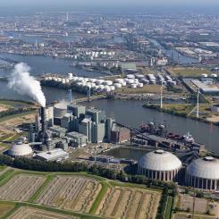 Projektet Hamburg Green Hydrogen Hub (HGHH) behöver ny kraft.  Företaget Luxcara går in som partner. Tillsammans med Hamburger Energiewerke ska Luxcara stärka vätgasprojektet vid den tidigare kolkraftsanläggningen Moorburg, vilket ska bidra till minskade koldioxidutsläpp inom industrin och i Hamburgs hamn. Foto: HGHH