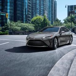 En reklambild på Toyota Mirai 2025
Foto: Toyota