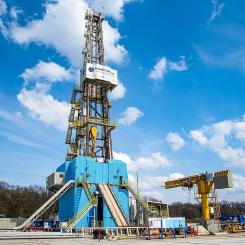 Borrigg från Naftogaz, Ukraina. Foto: Wikipedia Common, kredit: Creative Commons Attribution 4.0 International
