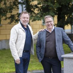 Umeå Energi och Skellefteå Kraft i samarbete. Foto: Fredrik Larsson