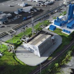 Österrikiska ståljätten Voestalpine och VERBUND bygger vidare på världens längst pågående PEM-elektrolysanläggning, H2FUTURE, i Linz. Utbyggnaden omfattar produktion, kompression, rening, lagring, lastning och vidare användning av ren vätgas. Foto/illustration: Voestalpine