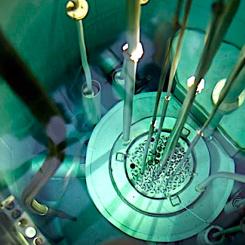 Forskningsreaktorn FiR1 i Otnäs i Esbo var Finlands första kärnreaktor och togs i drift 1962. Foto: Fortum.