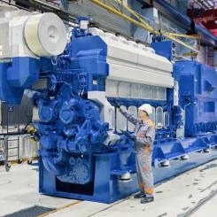 När kraftverket tas i drift kommer det att förse gruvan med den el som krävs för att upprätthålla produktionen under alla förhållanden. Foto: Wärtsilä