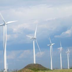 Siemens Energys vindkraftverk i Wildorado, Texas. Foto: Wikipedia Common, kredit: Billy Hathorn